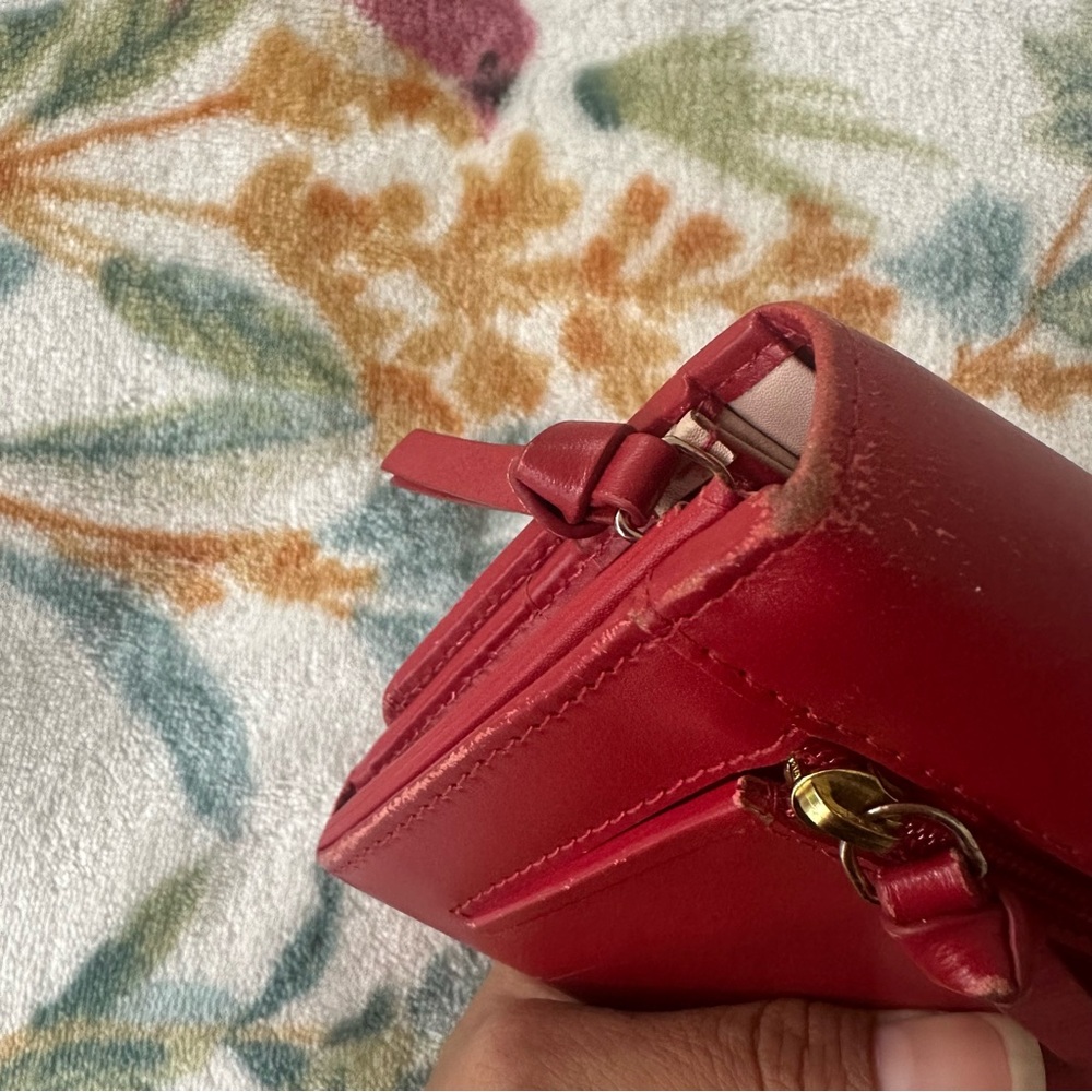 Radley London In Bloom Leather Wallet Red - Picture 9 of 10